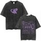 thumbnail image 3 of Guts-camisetas Vintage lavadas para hombres y mujeres, camisetas casuales de moda, camiseta suelta de algodón, Tops de regalo para fanáticos, gira mundial, Sour Vampire, 2024, 3 of 5