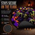 thumbnail image 4 of 3D Halloween Optical Illusion Rug, Creepy Witch Hole Vortex Round Area Rug, Non-Slip Crystal Velvet Floor Mat, Spooky Halloween Decor for Living Room Porch (20in), 4 of 6