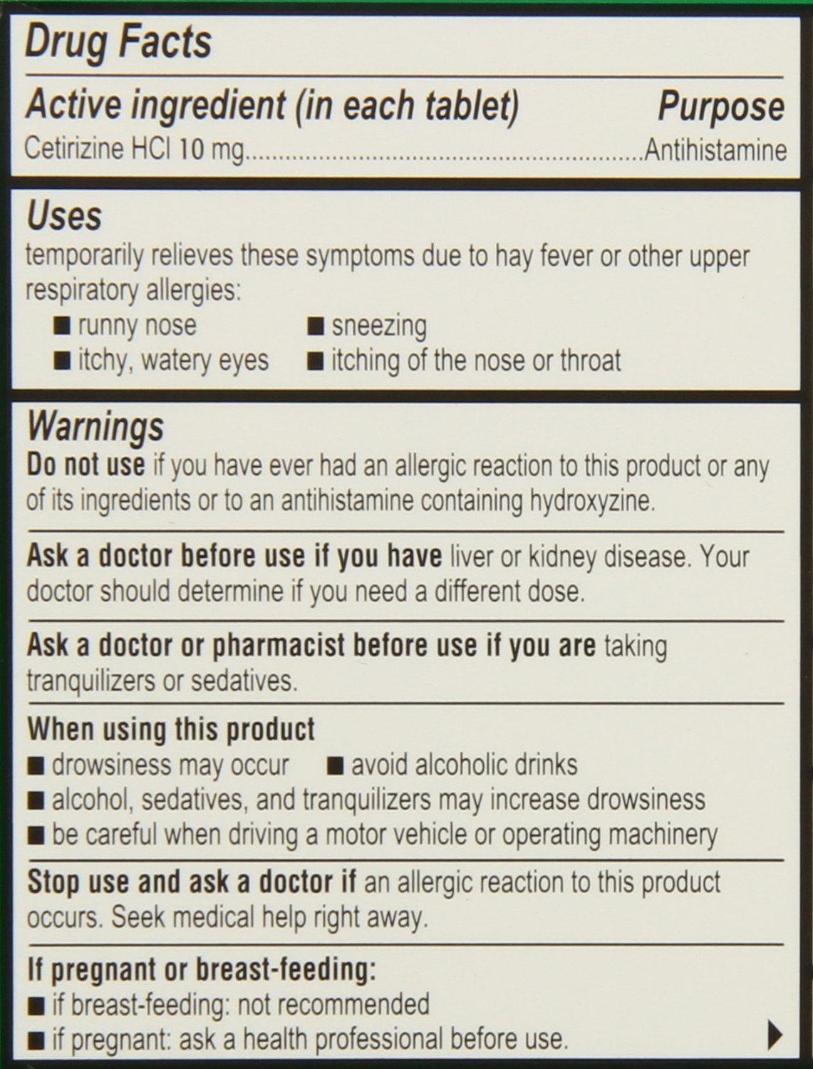 Zyrtec 24 Hour Allergy Dissolve Tablets, Citrus 12 ea (Pack of 2)