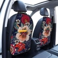 thumbnail image 2 of Goofa Paisley2 Pattern Car Back Seat Protector for Kids (2 Pack) ,Anti-kick Storage Mat for Car Seats,Shields from Footprints, 2 of 6