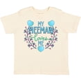 thumbnail image 3 of Inktastic My Meemaw Loves Me with Flowers and Hearts Boys or Girls Toddler T-Shirt, 3 of 5