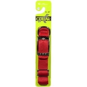 Pet Ware 1 Lg Nyl Adj Ezlock Collar Red