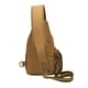 thumbnail image 4 of Bolsa de pecho para hombre, botella de agua, bandolera, bolsa de hombro ajustable para almacenamiento de hervidor de agua al aire libre, color caqui Inevent AP001277-01, 4 of 7