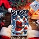 thumbnail image 5 of Calendario de Adviento de Navidad Calendario de cuenta regresiva de Navidad Caja sorpresa Caja sorpresa de Navidad Árbol de Navidad Decoración acrílica Colgante de gato, 5 of 5