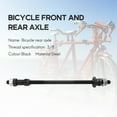 thumbnail image 4 of Lengthened 240mm Mountain Bike Snow Bike Bicycle Hubs Rear Axle Refitted Solid Axle Rear Axle Bicycle Accessory Axle, 4 of 8