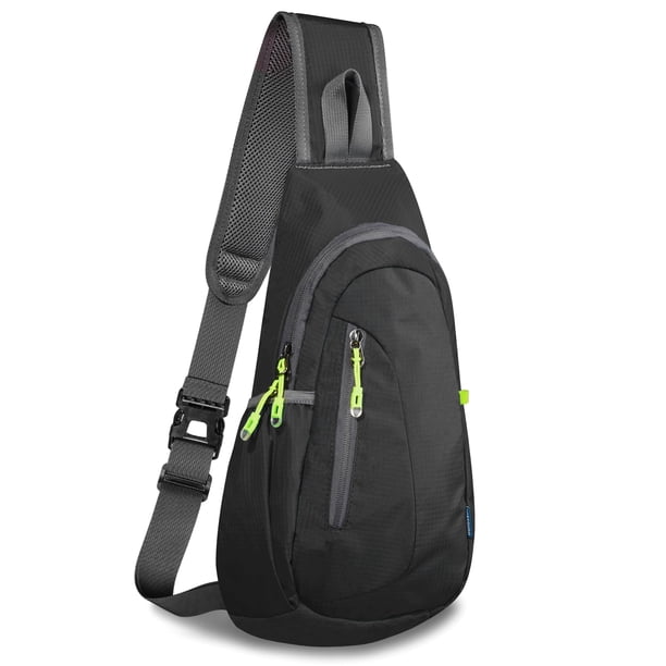 Bolso tipo Bandolera TITECOUGO Liviano Unisex Negro
