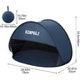 thumbnail image 3 of Hzzsbu Head Shade Tent Instant Beach Tent Face Head Shade Protection Canopy Portable Breathable Shade Protection Tent, 3 of 7