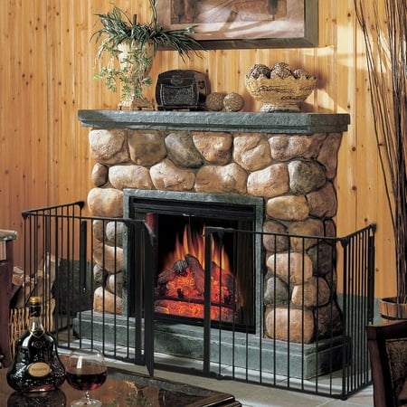 Fireplace Fence Baby Safety Fence Hearth Gate Bbq Metal Fire Gate