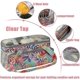 thumbnail image 2 of Knitting Bag, Knitting Storage Bag and Knitting Organizers, Crochet Project Bag for Travel, Tote Bag, Embroidery, Yarn Storage Pockets - Forest Orange, 2 of 5