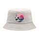 thumbnail image 1 of Jumpingount Sombrero De Pescador Con Estampado Elegante Para Protección En Estilo Sombrero De Pescador Gorras Ocasiones Combinadas Sombreros beige 56-58CM, 1 of 6