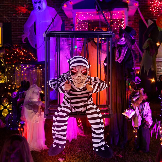 Halloween Decorations Indoor Animatronics Pranks, Home Halloween Decor