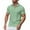 Green, variant on Men's Shirt, Casual Short Sleeve Mesh Knit Top with Button Collar, Breathable and Stretch Fabric for Summer and Casual Wear