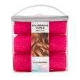 thumbnail image 6 of ZEN Heatless Curls - Extra Large Hair Rollers - heatless overnight curlers for long lengths - volumized waves - Hot Pink - 9 Count w/storage case, 6 of 6