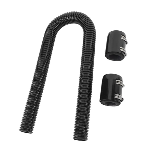 Stainless Steel Flex Radiator Hose Kit With Billet Clamps Versatile Cooling Water Pipe For Engine Compartment