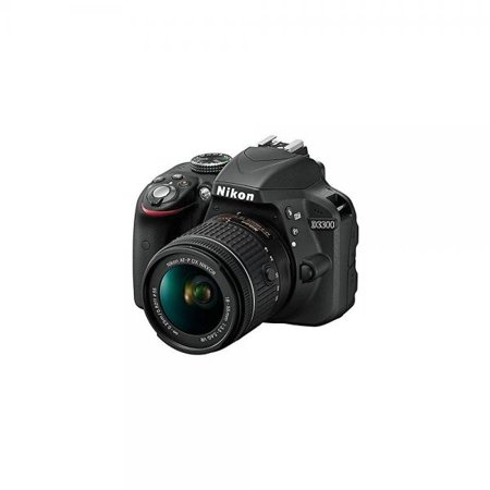 Nikon D3300 w/ AF-P DX 18-55mm VR Digital SLR â€“ Black