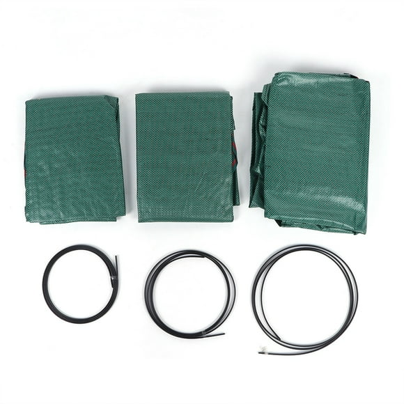 72 Gallons Garden Lawn Leaf Yard Waste Bags Containers Gardening Bags 3Pcs