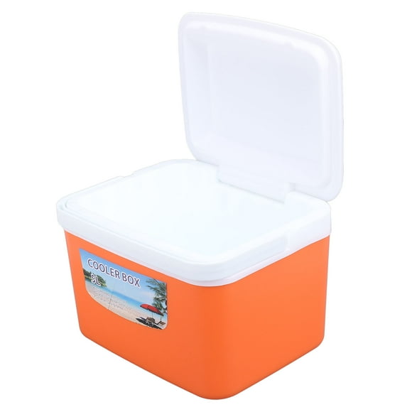 Nevera Portátil De Gran Capacidad Con Aislamiento Duro Que Mantiene Los Alimentos Y Bebidas Frías Para Acampar, Picnics, Viajes, 5 L, Plástico, 20,5 X 27 X 19,5 Cm