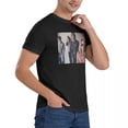 thumbnail image 5 of Camisetas multicolores para hombre, 100 % algodón, novedosas, camiseta de cuello redondo, camiseta de Sonic Youth, ropa de manga corta, regalo de cumpleaños, 5 of 5