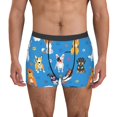thumbnail image 4 of Wukai Cute Dogs Print Men’s Underwear Breathable Boxer Briefs,&nbsp;Moisture Wicking & Breathable-Medium, 4 of 7