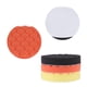 thumbnail image 3 of 3 x 6 pulgadas (150 mm) Kit de almohadillas de pulido y encerado de esponja para pulidora de automóviles Naranja Negro Amarillo, 3 of 10