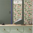 thumbnail image 6 of Ambesonne Leaf Peel & Stick Wallpaper for Home, Hawaiian Aloha Hibiscus, 13"x36", Peach Salmon Green, 6 of 6