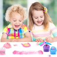 thumbnail image 4 of MesaSe 9 Pack Slime Kit Mini Cloud Soft and Non-Sticky Fluffy Toy for Boys Girls Party Favors Stress Relief Toys Super Stretchy Scented Slimes, 4 of 11