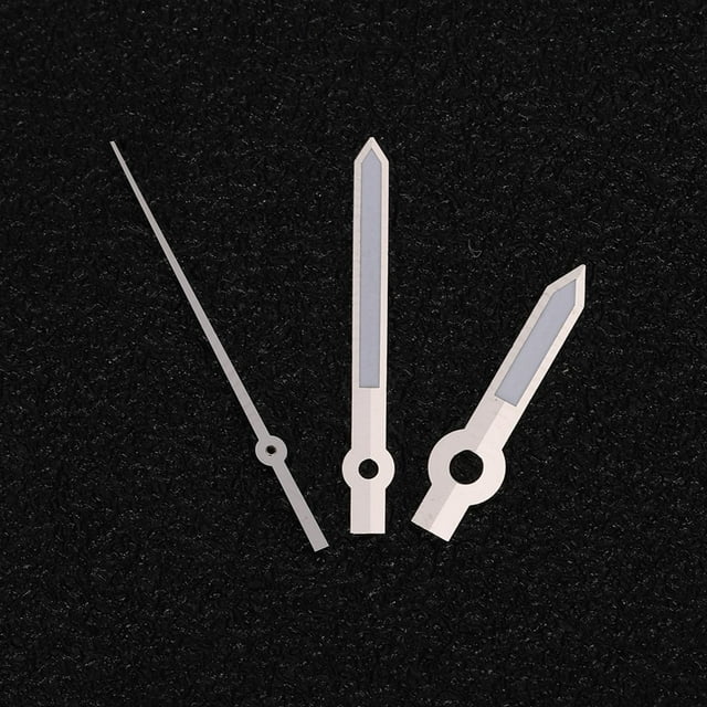 Wristwatch Hand, Watch Dial Pointer Watch Hand 0.6in Minute Hand Replacement Accessory for ETA2836 Movement Silver,Rose Gold