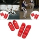 thumbnail image 4 of Protectores para el empeine de la espinilla Protector para las piernas Almohadillas de protección elásticas Protector acolchado para el pie y el empei rojo Sunnimix equipo de espinilleras, 4 of 7