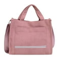 thumbnail image 1 of Bolso de mano de pana para mujer, bolso de hombro, bolso tipo hobo, bolso cruzado, bolsos de compras, 26 x 22 x 10 cm, 1 of 6