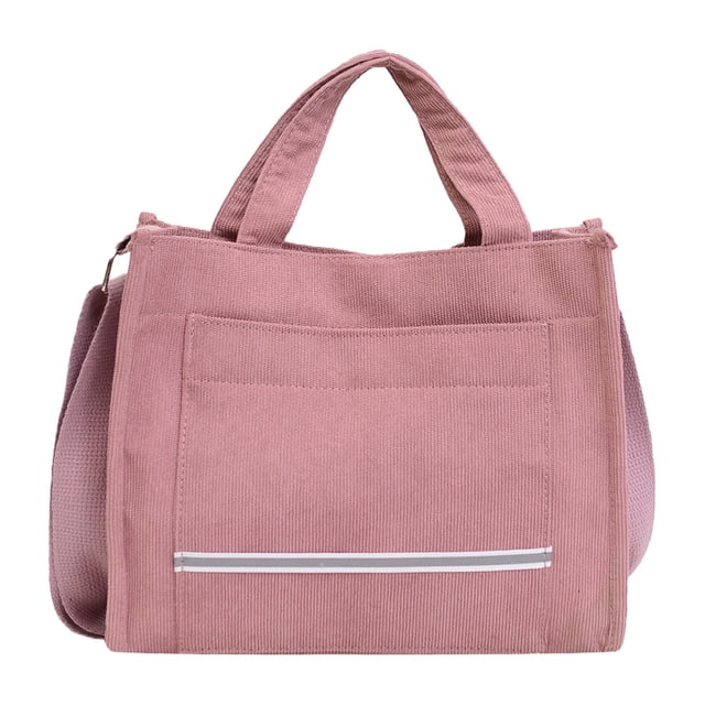 Bolso de mano de pana para mujer, bolso de hombro, bolso tipo hobo, bolso cruzado, bolsos de compras, 26 x 22 x 10 cm