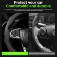 thumbnail image 5 of Car Steering Wheel Cover, Suede Sport Vehicle Steering Wheel Protector Fitting 15 Inch, Non-Slip Comfortable Automotive Interior Decoration Accessories, Universal for Most Cars, 5 of 6