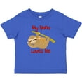 thumbnail image 3 of Inktastic My Nana Loves Me Sloth Boys or Girls Baby T-Shirt, 3 of 5