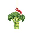thumbnail image 2 of Lssam Christmas Tree Ornaments, Cute Broccoli Fruit Decor for Indoor Outdoor Hanging, Festive Winter Party Supplies & Holiday Presents, 2 of 6
