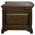 thumbnail image 5 of Hartshill 72-inch 7-drawer Executive Desk Burnished Oak, 5 of 13