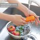 thumbnail image 4 of Colador de acero inoxidable 304 para lavar arroz, colador de frutas y verduras, utensilios de cocina, 4 of 5
