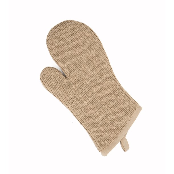 Mainstays 7" X 12.5" Tan Cotton Oven Mitt