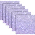 thumbnail image 5 of GZHJMY Soft Reusable Satin Table Decorative Napkins,20x20InX6 PCSShiny Glitter Lavender,Family Dinner Wedding Banquet, Cocktail Party, Kitchen,Birthday Party, 5 of 7