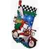 Cruising Santa Stocking Felt Applique Kit