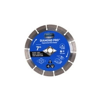 Century Drill & Tool 75470 Diamond Pro™ Saw Segmented Rim Blade; 7" Wet/Dry Cut