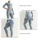 thumbnail image 3 of Traje Casual Chándal, Apriete De Barriga Levantamiento De Glúteos Bodycon Traje De Yoga Absorbe La Humedad Cintura Alta 2 Piezas Estiramiento Alto Para Exteriores, 3 of 5