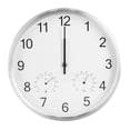 thumbnail image 1 of Hygrometer Wall Clock, Thermometer Wall Clock Accuracy for Bar for Home for Coffee Shop ANGGREK Otros, 1 of 8