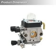 thumbnail image 5 of Carburetor Carb C1QS169B for FS38 FS45 FS46 FS55 FS55R FS55RC HL45 KM55 KM55R Hedge Trimmers and Cutters 41401200619, 5 of 9