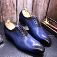 thumbnail image 5 of Zapatos recién llegados, trajes de negocios para hombres, zapatos de cuero de estilo británico, zapatos de vestir hechos a mano para hombres, zapatos de boda transpirables, talla Eur 38-47, 5 of 5