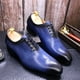thumbnail image 5 of Zapatos recién llegados, trajes de negocios para hombres, zapatos de cuero de estilo británico, zapatos de vestir hechos a mano para hombres, zapatos de boda transpirables, talla Eur 38-47, 5 of 5