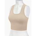thumbnail image 5 of Sleeveless Crop Tops Scoop Neck Camisole Backless Cropped Tank Top, 5 of 5