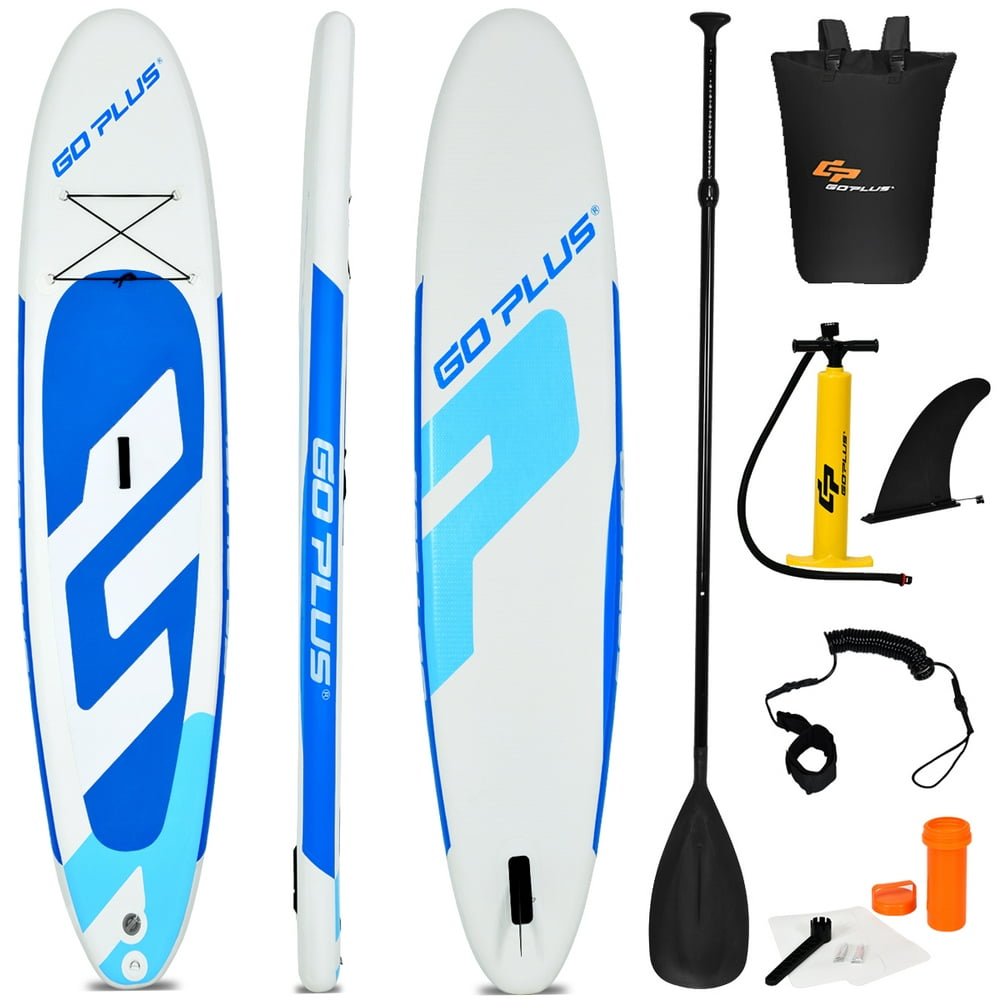 Goplus 11' Inflatable Stand up Paddle Board Surfboard Water Sport All ...