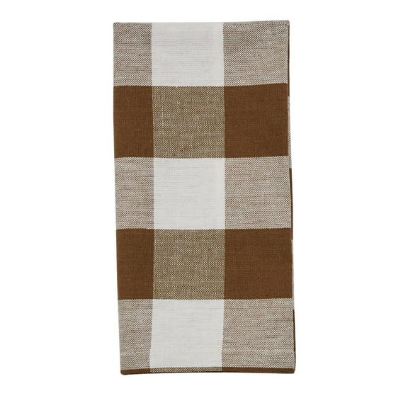 Wicklow Check Brown & Cream Napkins - Set of 6 - Park Designs