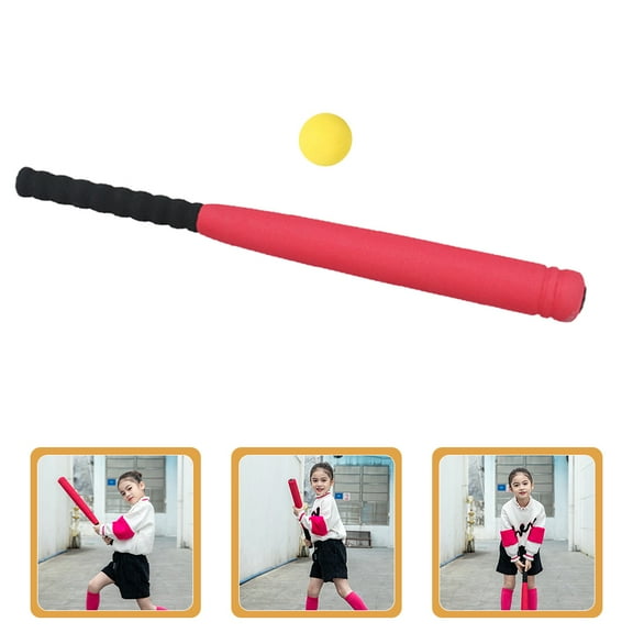 MUSEYA 1 Set of Kids Cricket Bat EVA Sports Toy Baseball Bat for Beginners Outdoor Activities