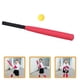 thumbnail image 3 of 1 Juego de bate de béisbol de mano, práctico bate de béisbol de plástico, elegante palo de plástico para deportes de béisbol, 3 of 7