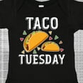 thumbnail image 4 of Inktastic Taco Tuesday Boys or Girls Baby Bodysuit, 4 of 5